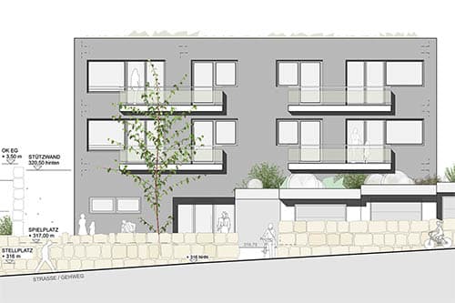 Wohnhaus Pforzheim Hanglage — Bild 1