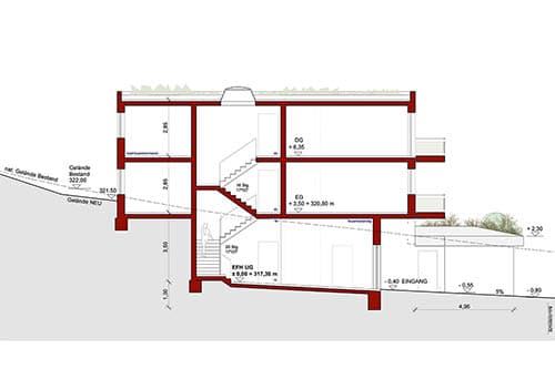 Wohnhaus Pforzheim Hanglage — Bild 2