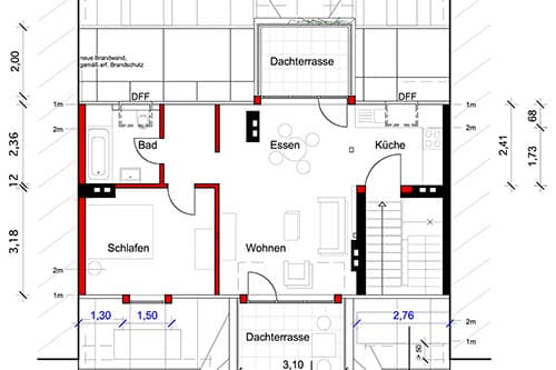 Dachgeschoss Drosselweg Köln — Bild 2